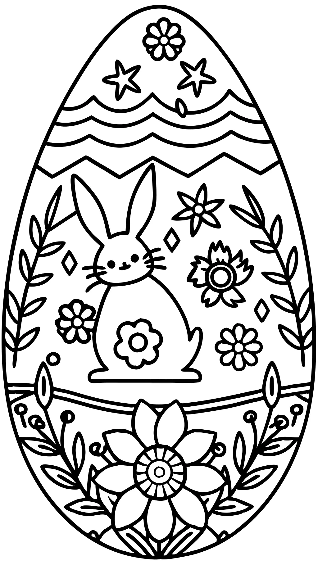 easter adult coloring pages